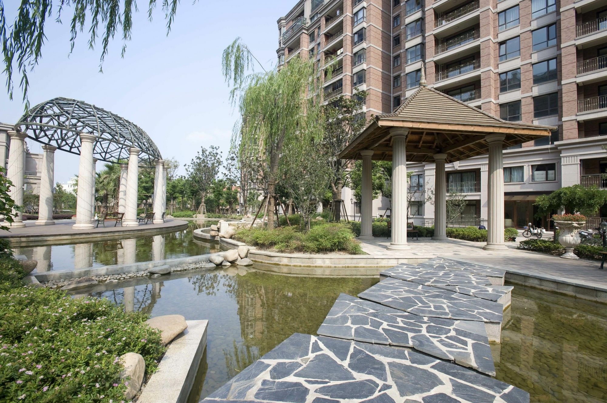 Lanson Place Jin Qiao Residence Shanghai Esterno foto